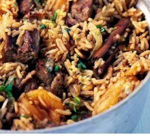 Spicy Moroccan rice